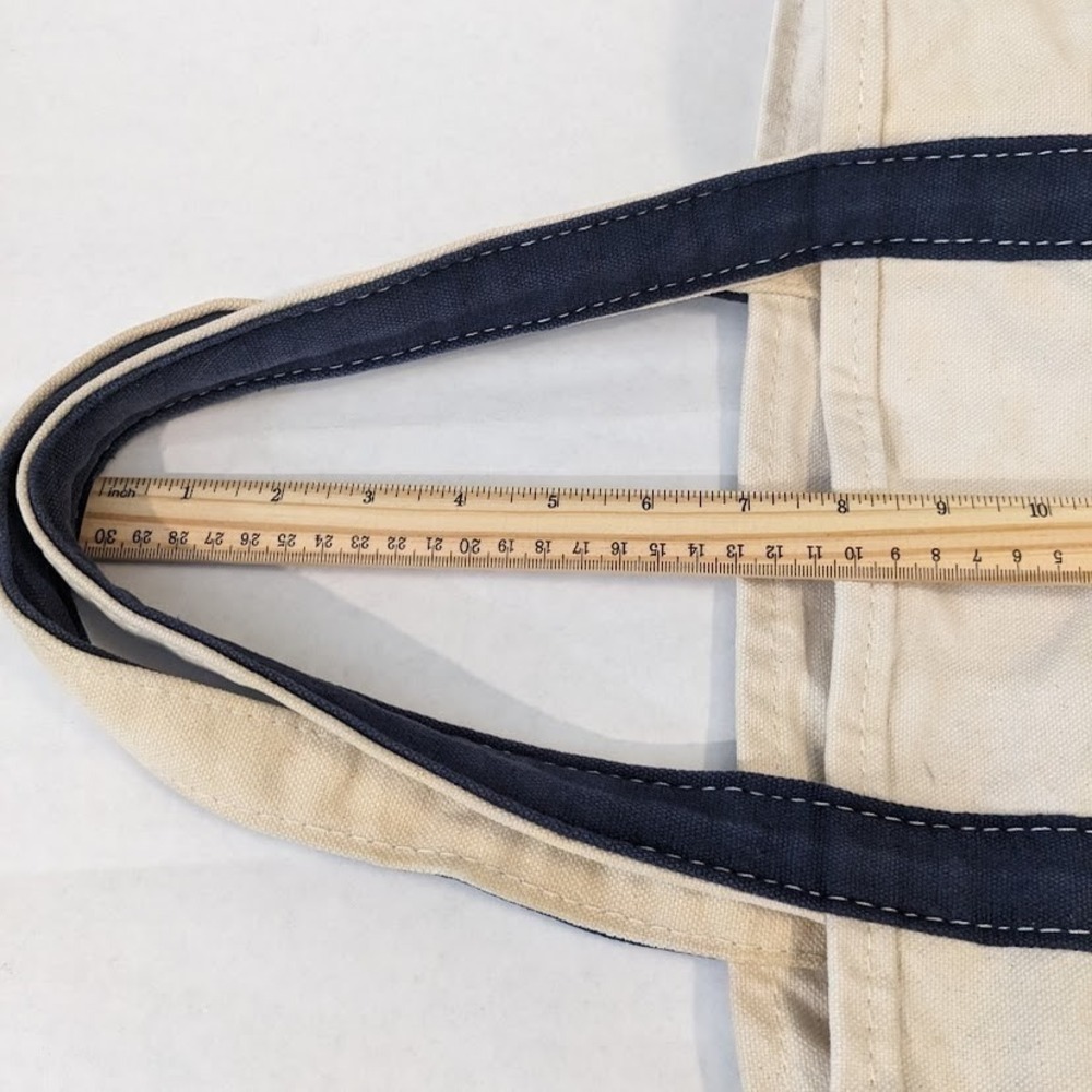Vintage Retro Trader Joe's Embroidered Large Canvas Tote Classic Bag Rare Y2K - Picture 6 of 16